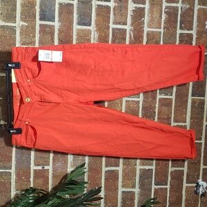 Michael Kors Izzy cropped skinny jeans.